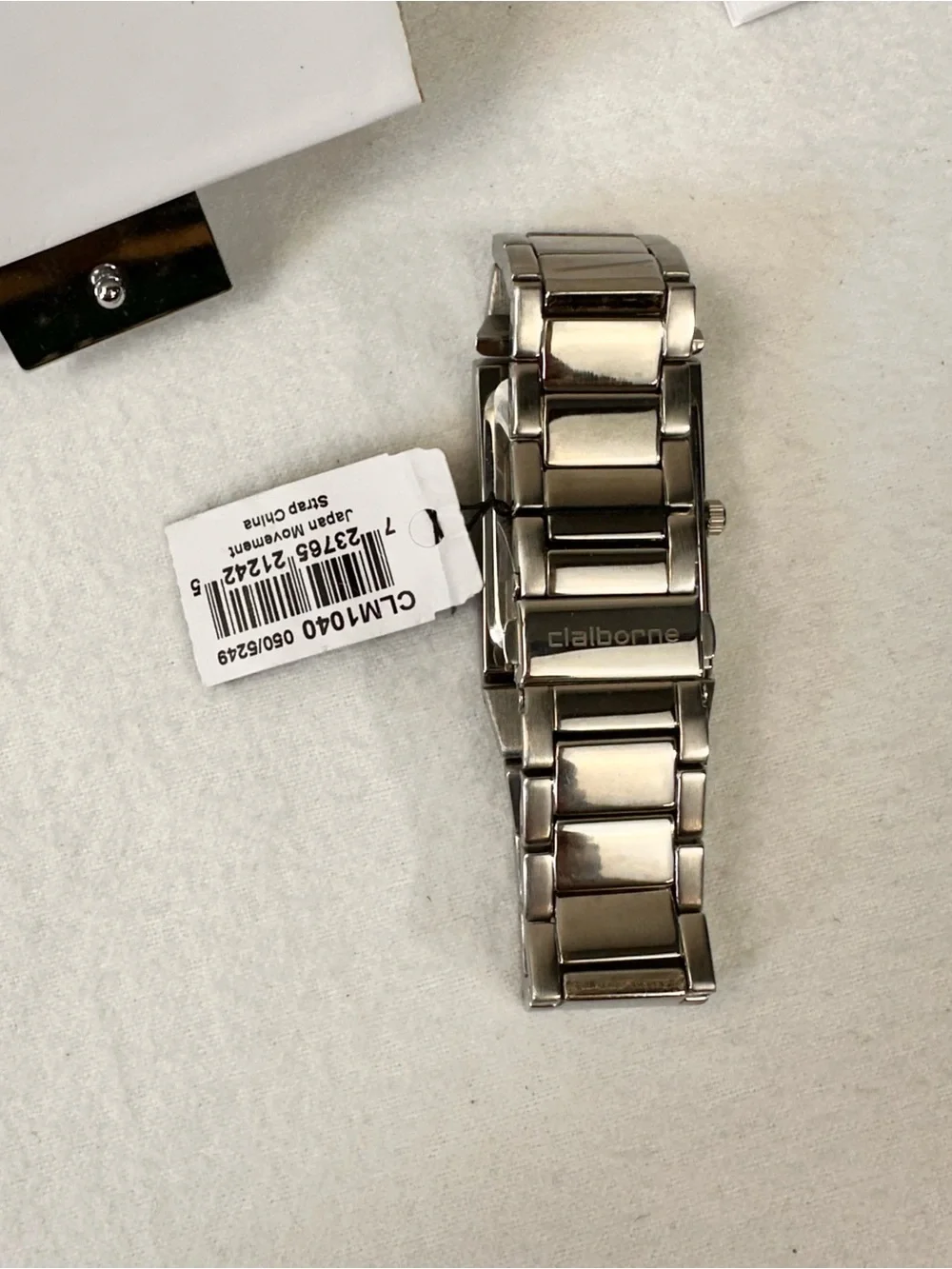 Stainless Steel Black Dial Men's Watch - Brand: